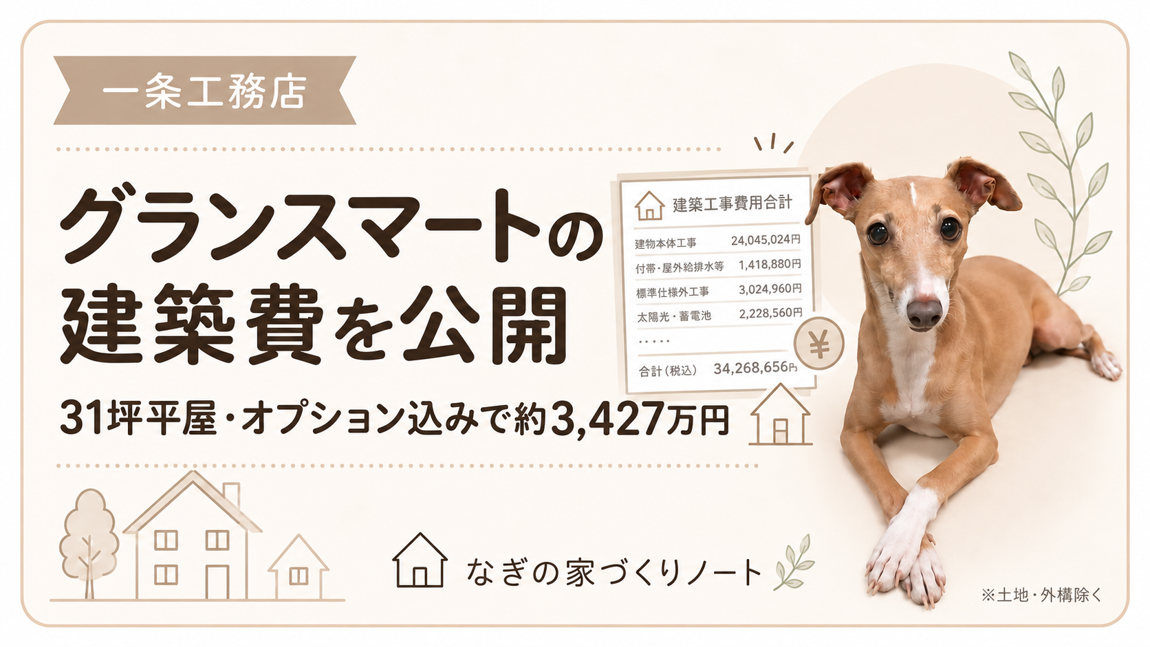 ゲランスマート建築費用合計